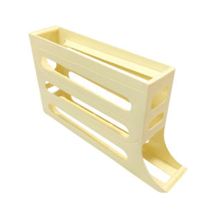 Masely 4-Tier Automatic Rolling Egg Rack Refrigerator Egg Storage Box Kitchen Egg Dispenser