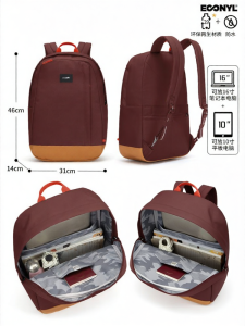 Pacsafe | Anti-Theft Waterproof Lightweight Cut-Resistant Backpack 16 inch