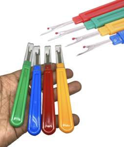 Big | 1pc Seam Ripper Plastic Handle Stitch remover for cross stitch removal tool household Industrial Sewing Tool Hot Sale RANDOM COLOR SewWearStore
