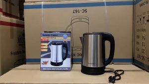 【รับประกัน 3 ปี】กาต้มน้ำไฟฟ้า 2.3 ลิตร 1800W ตัดไฟอัตโนมัติ ร้อนเร็ว น้ำไม่ล้น กาต้มน้ำไฟฟ้าสแตนเลส กาน้ำร้อน กาต้มน้ำ มีการรับประกัน