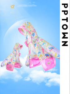 PPTOWN | UV Protection and Breathable Childrens Jacket