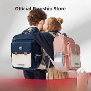 Deli Yuanqi Large Capacity Back School Backpack for Boys And Girls Primary School Students Spine Protection Double Shoulder Bag
