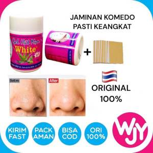 HUT MUN WHITE PENCABUT KOMEDO ORIGINAL THAILAND 100%