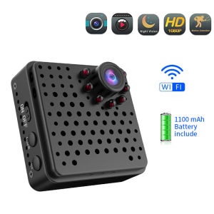 EKLEVA Mini Camera Wifi Wireless Full HD 1080P Home Security Micro Camcorder Battery Night Vision Motion Detection AP Hotspot Camera