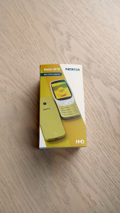 Original Nokia 3210 4G Feature Phone 2.4" Big Sceen Bluetooth 5.0 FM Radio Type-C Charging Basic Phone