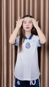 (Vải thun mè) Áo bóng đá CLB Arsenal trắng đỏ đen 2024/2025 áo bóng đá in tên số theo yêu cầu ĐHL SPORT