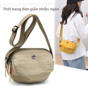 Túi Đeo Chéo Mini Chống Thấm Nước Đơn Giản Phong Cách Harajuku Cho Nữ Túi Đựng Điện Thoại Di Động Thời Trang Nhẹ Túi Đeo Vai Đơn