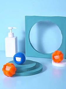 Washing Machine Sponge Cleaning Ball Lint Decontamination Laundry Anti-Tangle Magic Ball Laundry Ball Cleaning Clothes Ball