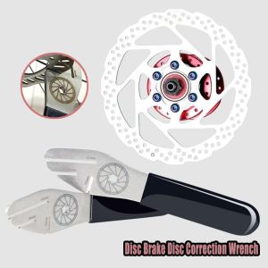 Stainless Steel Bike Disc Rotor Alignment Tool Disc Brake Pad Adjustment Bicycle Maintenance Tools 3 Slot Depths For Road Bike