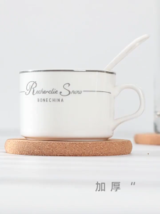 10/20Pcs Round Wooden Cork Coasters Drink Coffee Tea Heat Insulation Cup Mat Reusable Insulation Mug Coaster Kitchen Accessories