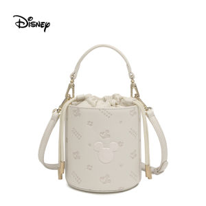 Disney Mickey Minnie mini bucket bags for Women crossbody shoulder bag trendy design 2025 new style ladies pu leather handbag