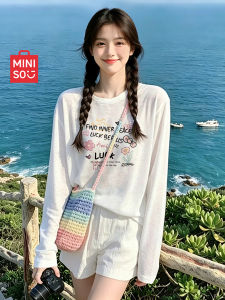 Miniso | UV Protection Plus Size Womens T-Shirt Light Cotton