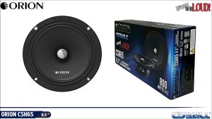 ORION รุ่น CSH65 ลำโพง 6.5 นิ้ว เสียงกลาง สไตล์อเมริกัน เสียงดี รองรับกำลังขับ 800วัตต์ เสียงดีเบสนุ่มกลางชัด ของแท้+++
