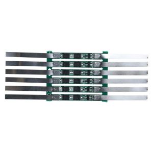 10pcs/1 section 5A 1S 3.7V/4.2V 18650 lithium battery protection board lithium-ion 3.7-4.2V 5A cylindrical strip battery protection board with tin strip battery accessories using various 3.7V batteries for protection