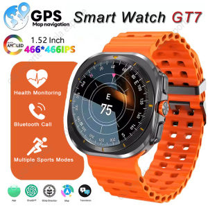Smart Watch GT7 Ultra AMOLED Screen HD Bluetooth Calling GPS Tracker Fitness Clock Waterproof Sports Smartwatch For Android IOS