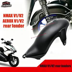 Rear Fender Tire Hugger for NMAX V1/V2 and AEROX V1/V2 ABS Plastic Emblem New Design Better Wrappin
