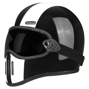 AD | Carbon Fiber Vintage Riding Full Helmet For All Seasons
