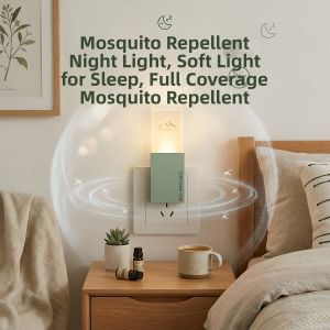 Jiaxun | Physical Ultrasonic Mosquito Repeller Night Light USB