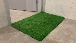 Keset Rumput Sintetis Cocok untuk Pintu Masuk Rumah Dalam & Luar Ruangan