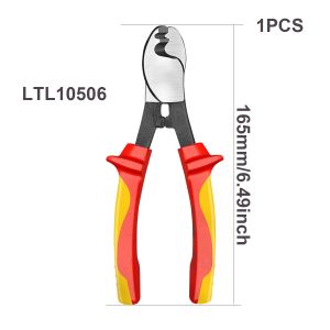 LAOA Insulated Cable Cutter Professional 1000V Wire Stripping Pliers Heavy-Duty Multi-Tool for Motorcycle Repair Tools
