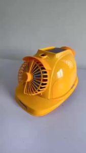 Mũ bảo hộ có quạt mũ điều hoà mũ quạt năng lượng mặt trời- Nón bảo hộ có quạt chống nước có bảng điều khiển AI thông minh kết nối bluetooth