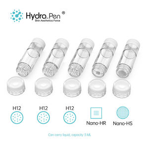 Hydra Pen H2 Micro Cartridges 12Pin Nano Derma Pen Cartridge Hydra Pen Replacement Microneedling Therapy Mesotherapy Derma Stamp Skin Care Beauty Device