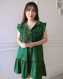 Carol dress babbydoll bumil busui friendly 4 color