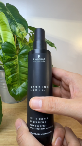 Schwarzkopf Session Label The Thickener Blow Dry Spray 200ml