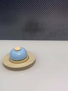 Table Order Bell Multi Color Handbell for Restaurant Kitchen Bar Waitstaff Call Pet Training Classroom School Party Games
