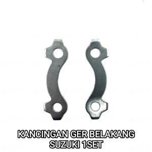 Kancingan Ger Belakang Suzuki (Harga Per Set Isi 2) - Klem Kleman Kancing Plat Ring Klem Kunci Pengunci Gear Gir Suzuki RC Crystal Shogun Smash Satria FU 150 Karbu Shogun 125 Smash R New