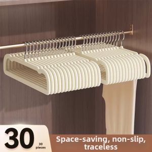 JOYBOS | Non-slip Scratchless Space-saving Velvet Pants Hanger