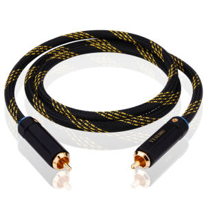 High Fidelity Digital Audio Cable Canare Pure Copper Coaxial Line 5.1 Channel Subwoofer Amplifier Signal Cable 75 Ohms