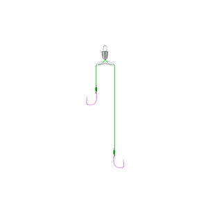 LAODAO | Anti-tangle Quick-hanging Fishing Hooks Short Line Double Hook