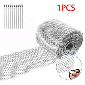 1PCS Guard Aluminum Gutter Guard from Leaves Gutter Covers Screen Leaf Gutter Guard Protection for DIY Cutting Leaf Rain
