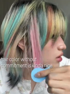 8 Colors Kids Washable Hair Chalk Brush Non-Toxic Temporary Hair Color Dye for Party Cosplay (1 Set)