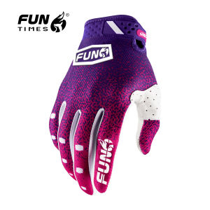 FUNTIME New Long Finger Four Seasons Racing Off road Outdoor Cycling Cycling Motorcycle All Finger Gloves