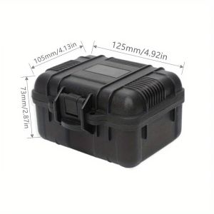 Water-repellent Hard Carry Tool Case Bag Organizer Storage BoxCamera Sealed Shockproof Safety Instrument Toolbox With Sponge