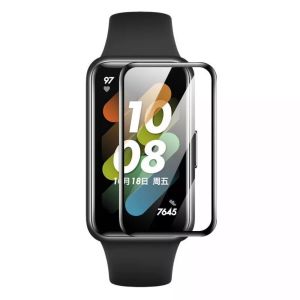 Cường lực màn hình 3D Cạnh Cong Full mặt kính cho Huawei Band 8 9 10/ Honor Band 8
