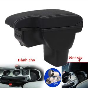NISSAN Juke Infiniti ESQ Xe Tay Hộp 2010-2019 Nội Thất Hộp Bảo Quản USB Da/Nhựa ABS Retrofit Phụ Kiện