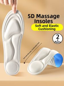 JVBV | Long Stand Comfortable 5D Massage Insoles for Women