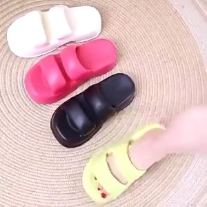 Sandal Wedges Strap Wanita Tinggi 5 CM Ringan Empuk Anti Slip Sol Original Import Bahan EVA 6010