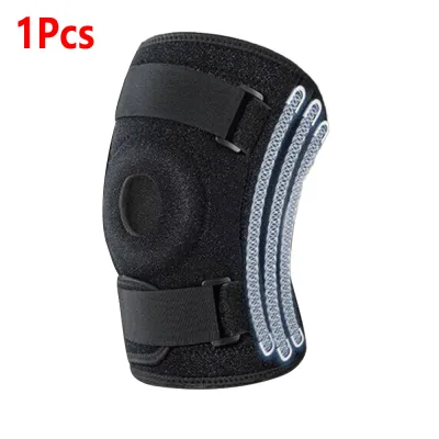 1PCS Plus Size Knee Brace for Men & Women – Patella Gel Pads & Side Stabilizers for ACL Meniscus Tear Arthritis & Injury Recov