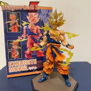 Bandai | Nóng Dragon Ball Son Goku Super Saiyan Anime Hình 16Cm Goku DBZ Hành Động Hình Mẫu Quà Tặng Sưu Tập Các Bức Tượng Nhỏ Cho trẻ Em