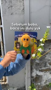 Gulalibooks Buku Bayi Hoamm.. Boneka Jari Ini Waktunya Tidur Puppet Book Membentuk Kebiasaan Sehat
