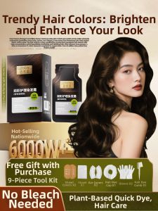GURANTANG | Plant-based Anti-gray Self-dye Hair Colorant