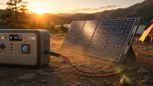 SOLARIX SP100W Portable Solar Panel 100W High Power High Efficiency Foldable & Portable Design Water Resistant Universal Compatibility