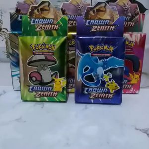 1 Dus Mainan Kartu Pokemon Isi 30 Lembar Free 1 Card Hologram / Mainan Anak Kartu Koleksi Pokemon Terbaru