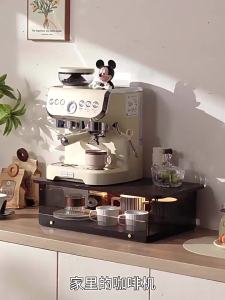 Compact Capsule Coffee Machine Stand Acrylic