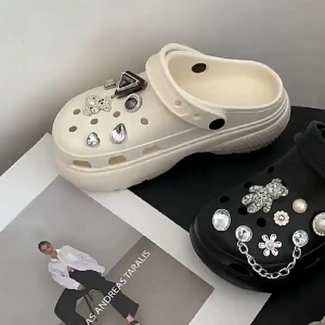 MAIHOOK  Sandal Baim Wanita Dewasa Kodok Sandal FUJI Permata Wedge Platform EVA Classic Bae Clog 36-41