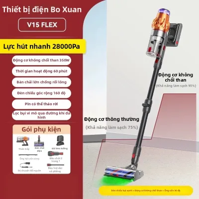BOXUAN | Máy Hút Bụi Cầm Tay Không Dây Hút Mạnh